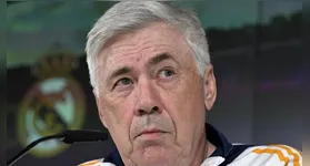 Técnico Carlo Ancelotti da Seleção Brasileira