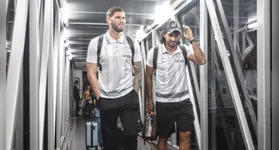 Elenco do Papão chegou ontem em Belo Horizonte-MG
