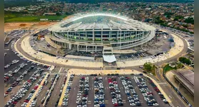 Estacionamento do Mangueirão é local comum de encontro dos torcedores em dia de jogos