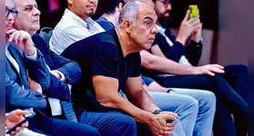 Marcos Braz foi o representante do Remo no sorteio da Copa do Brasil em 2025, na sede da CBF