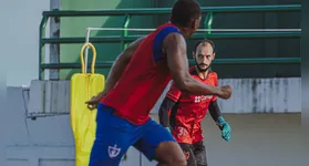 Goleiro Axel Lopes é uma das lideranças no elenco do Águia de Marabá.