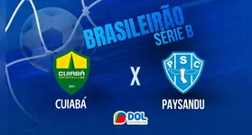 Cuiabá x Paysandu na Série B