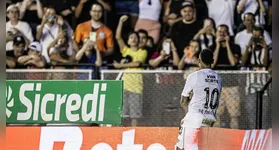 Atacante Neymar do Santos