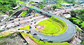 Com 740 metros de extensão, o viaduto da BR-316 vai diminuir congestionamentos e garantir fluidez ao trânsito.