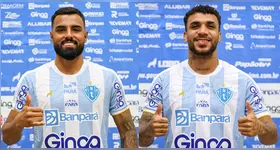 Meia-atacante e atacante prometem elevar o nível ofensivo do Papão