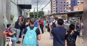 As aulas foram suspensas na faculdade.
