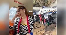 Marília chegou a mandar mensagem antes do acidente dizendo que estava com medo
