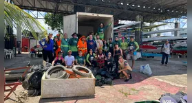 Neste domingo (4) foi realizada mais uma edição Remada Caminhos do Acari
