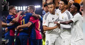 Barcelona e Real Madrid se enfrentam em um clássico decisivo na La Liga.