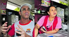 Marcelo Cabral, 52, e Maria Pantoja, 37, explicam como fazem para manter os gastos sob controle.