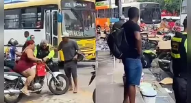Agente de trânsito cai ao tentar remover motocicleta irregular em Castanhal. Veja o que aconteceu e a importância do respeito às normas de trânsito.