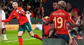 O duelo marca o encontro entre a experiência de Cristiano Ronaldo e a juventude do fenômeno Lamine Yamal.
