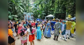 Evento reuniu pais e crianças no Bosque Rodrigues Alves em Belém