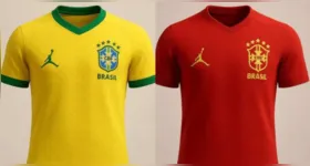 Sites e perfis nas redes sociais divulgaram sugestões e possíveis modelos para a nova camisa da Seleção Brasileira.