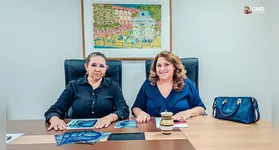 As vereadoras Marinor Brito (PSOL), vice-presidente da Comissão de Meio Ambiente (na direita), e a vereadora Raquel dos Animais (PDT)