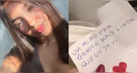Vítima recebeu um bolo de pote com um bilhetinho. Suspeita era "amiga" da jovem.