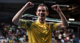 Hugo chega à decisão como o primeiro atleta das Américas e o primeiro fora da Ásia e Europa a chegar à decisão do torneio mais prestigioso do esporte.