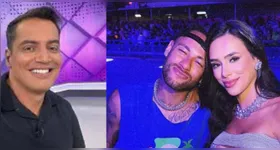 Esposa de Neymar nega informações de briga entre o casal divulgada por Léo Dias.