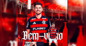 O volante rescindiu o contrato com o Arsenal para já integrar a equipe do Flamengo no Mundial de Clubes.