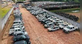 São mais de 300 veículos para leilão