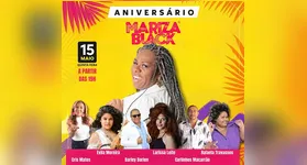 Nesta quinta-feira (15), Mariza Black comemora aniversário com noite de samba