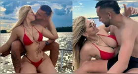 Às vésperas do RexPa que decidirá o Campeonato Paraense, o craque azulino se declarou à musa bicolor Tayná Suellém.