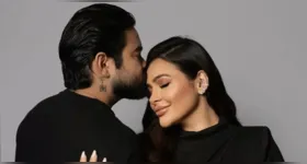 Casal Yudi e Mila celebra o nascimento do primeiro filho, Davi Yudi.