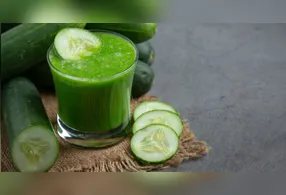 Bebida feita com pepino ajuda a perder gordura abdominal.