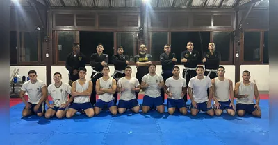 Atletas da Marinha Mercante competem na Copa Pará de Jiu-Jitsu neste domingo sob comando do professor Ygor Sousa