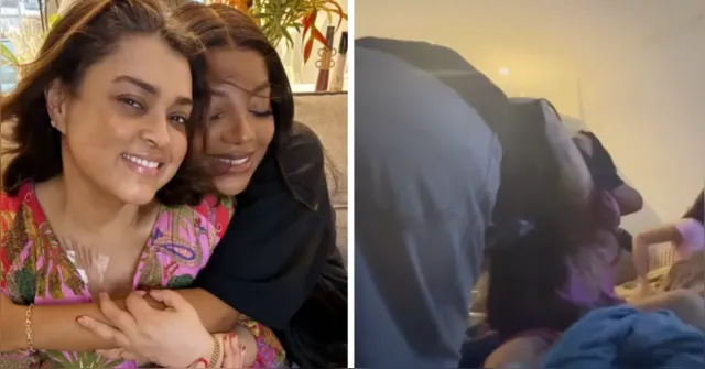 Imagem ilustrativa da notícia Ludmilla faz visita surpresa a Preta Gil e cantora se emociona
