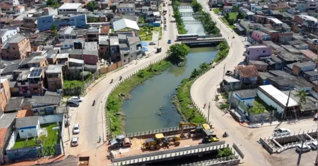 Imagem ilustrativa da notícia Obras no canal da Cipriano Santos entram em reta final 