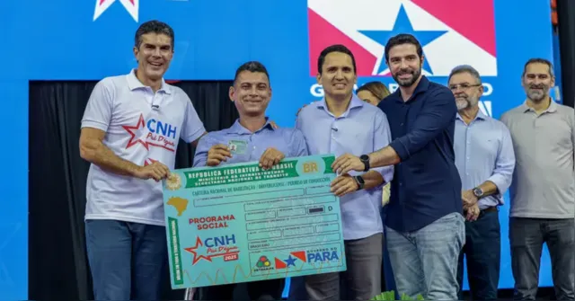 Imagem ilustrativa da notícia Governo do Pará entrega 3 mil CNHs gratuitas em Belém