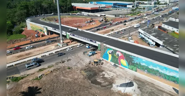 Imagem ilustrativa da notícia Novo viaduto na BR-316 será entregue nesta quarta (30). Veja o que muda