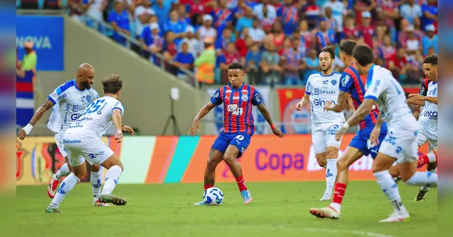 Imagem ilustrativa da notícia Bahia passeia, atropela e elimina o Paysandu da Copa do Brasil