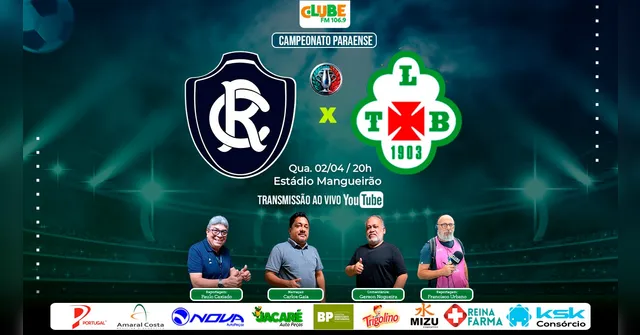 Imagem ilustrativa da notícia Tem Jogo no DOL e na Clube: ouça Remo x Tuna Luso