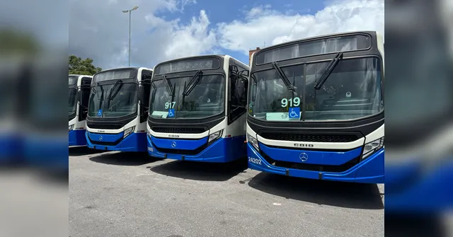 Imagem ilustrativa da notícia Prefeitura e Governo do Pará entregam frota de ônibus de Belém com ar-condicionado e Wi-Fi