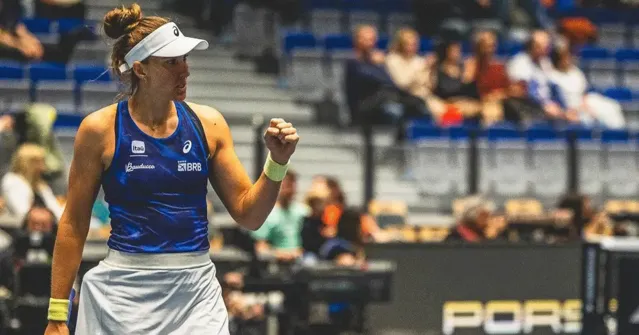 Imagem ilustrativa da notícia Após três meses, Bia Haddad volta a vencer no WTA de Madri