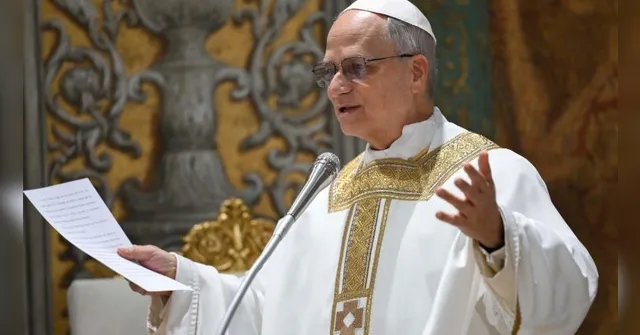 Imagem ilustrativa da notícia Leão XIV faz primeira missa como papa e fala de "ateísmo prático".