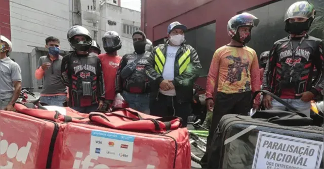 Imagem ilustrativa da notícia Entregadores de aplicativo fazem greve em Belém e Ananindeua