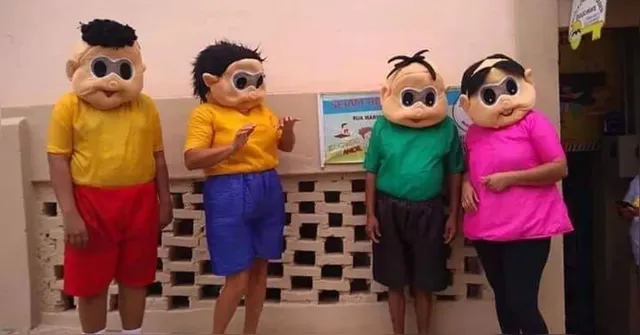 Imagem ilustrativa da notícia #TBT: O dia que a Turma da Mônica "bizarra" assustou alunos em MG