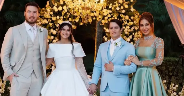 Imagem ilustrativa da notícia Maíra Cardi pagou festa de casamento "super simples" do filho