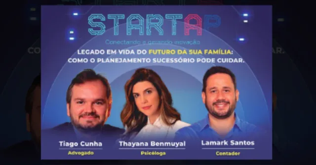 Imagem ilustrativa da notícia Planejamento sucessório é tema de palestra do StartAP