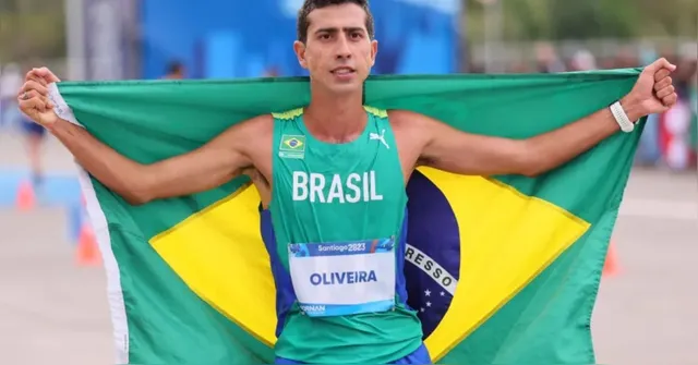 Imagem ilustrativa da notícia Caio Bonfim é medalha de prata nos 10 km de marcha atlética