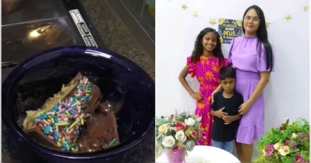 Imagem ilustrativa da notícia Mãe pede justiça após perder dois filhos por ovo de Páscoa envenenado
