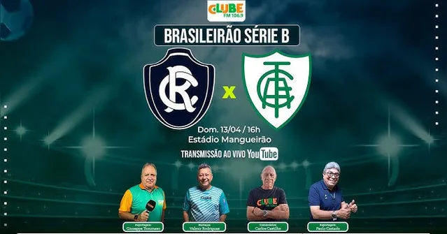 Imagem ilustrativa da notícia Tem Jogo no DOL e na Clube: acompanhe Remo x América-MG