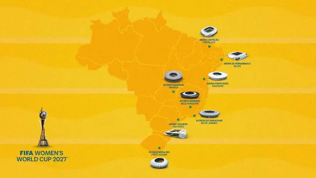 Imagem ilustrativa da notícia Belém fica fora da Copa do Mundo Feminina de 2027 no Brasil