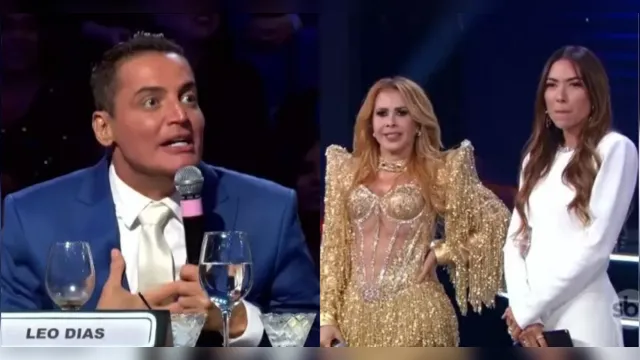 Imagem ilustrativa da notícia Leo Dias gera climão com Joelma no palco após fazer crítica