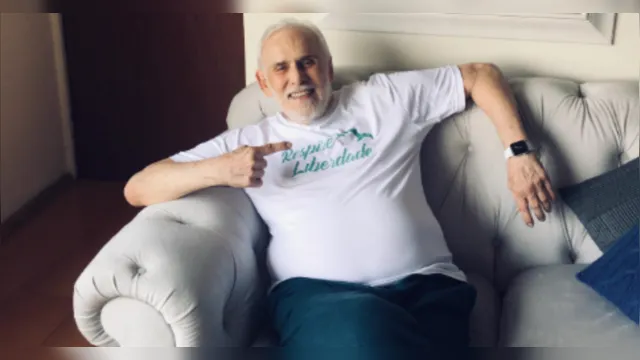 Imagem ilustrativa da notícia Com 130kg e 91 anos, Francisco Cuoco enfrenta saúde delicada