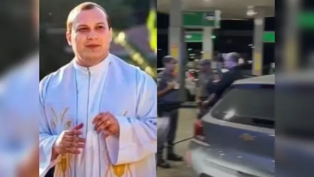 Imagem ilustrativa da notícia Entre um gole e um sermão: padre bêbado briga em posto e é preso