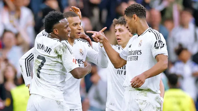 Imagem ilustrativa da notícia Real bate Celta com dois de Mbappé e adia definição de Ancelotti